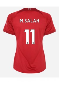 Fotbalové Dres Liverpool Mohamed Salah #11 Dámské Domácí Oblečení 2022-23 Krátký Rukáv